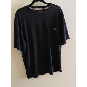 Wrangler Workwear Pocket T-Shirt Mens XL‎ Black Performance Tee Gorpcore Basic